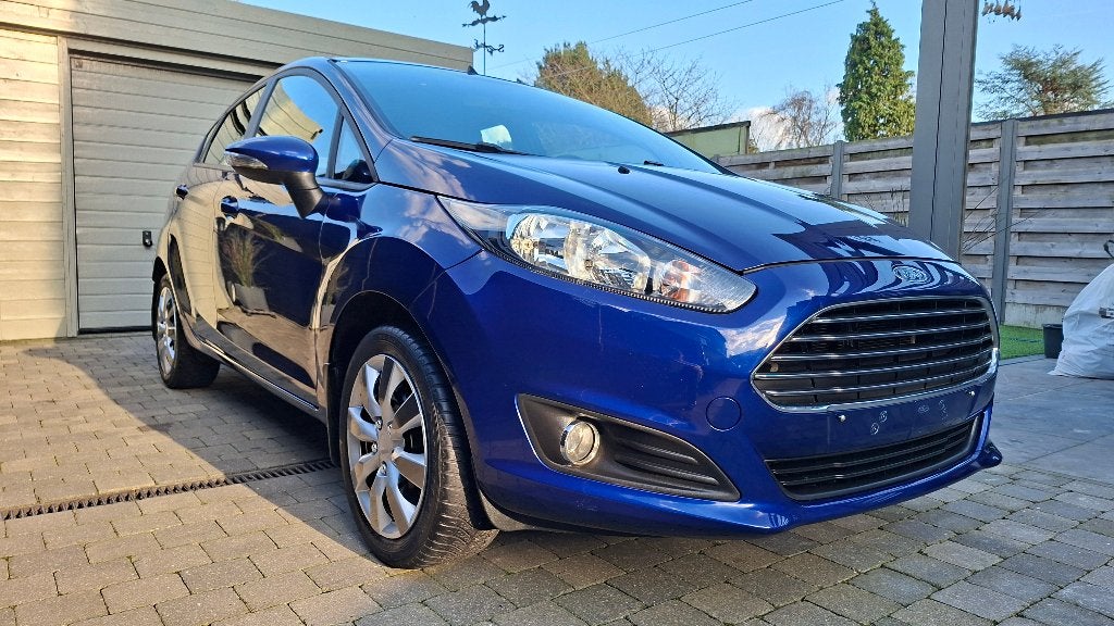 FORD FIËSTA 1.0 80PK BWJ 11/2013 108500KM GEKEURD VVK!!, Auto's, Voorwielaandrijving, Stof, Blauw, Handgeschakeld