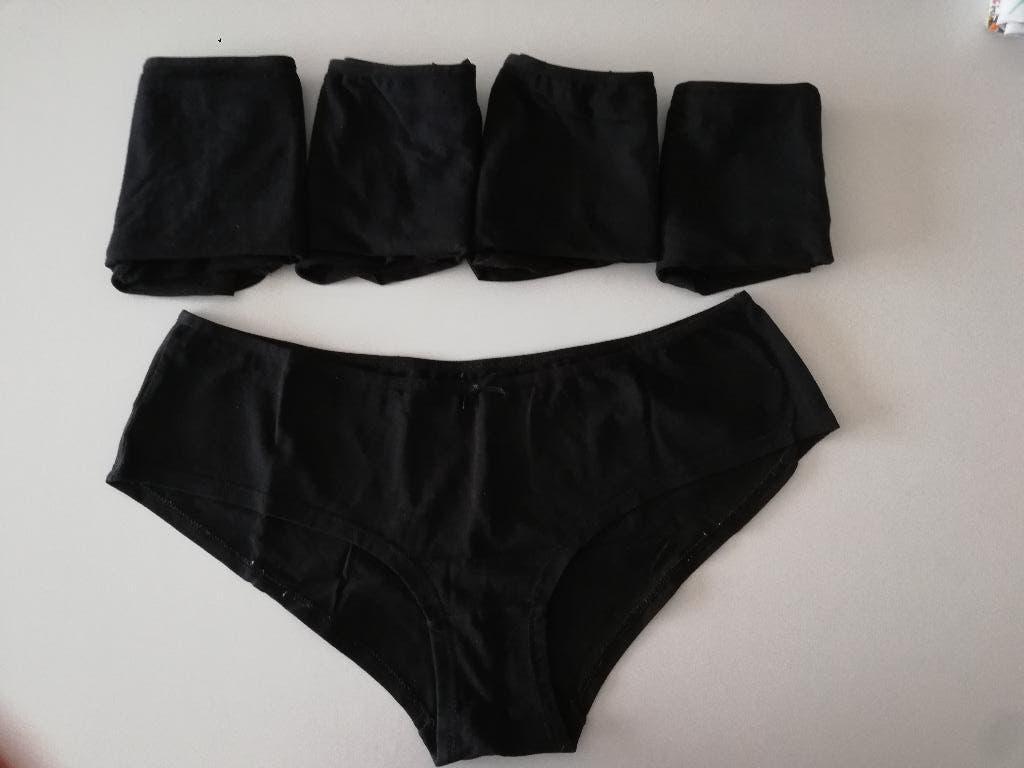 Set van 5 slipjes, C&A, Ophalen of Verzenden, Zwart, Slip