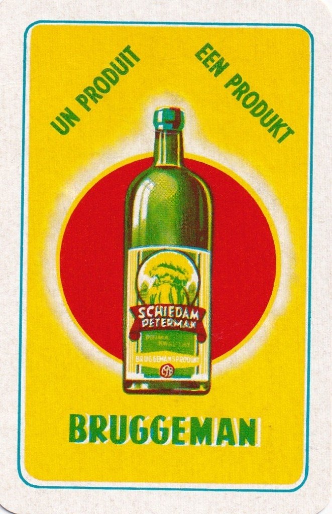 L 35 /  2 S K BRUGGEMAN EEN PRODUKT, Verzamelen, Ophalen of Verzenden, Nieuw, Speelkaart(en)