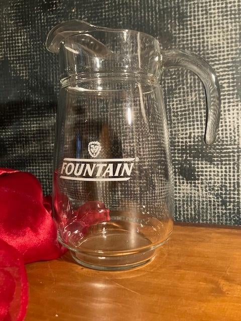 OUDE LIMONADE KARAF FOUNTAIN. H : 25 CM. ALS NIEUW, Verzamelen, Ophalen of Verzenden, Zo goed als nieuw, Gebruiksvoorwerp