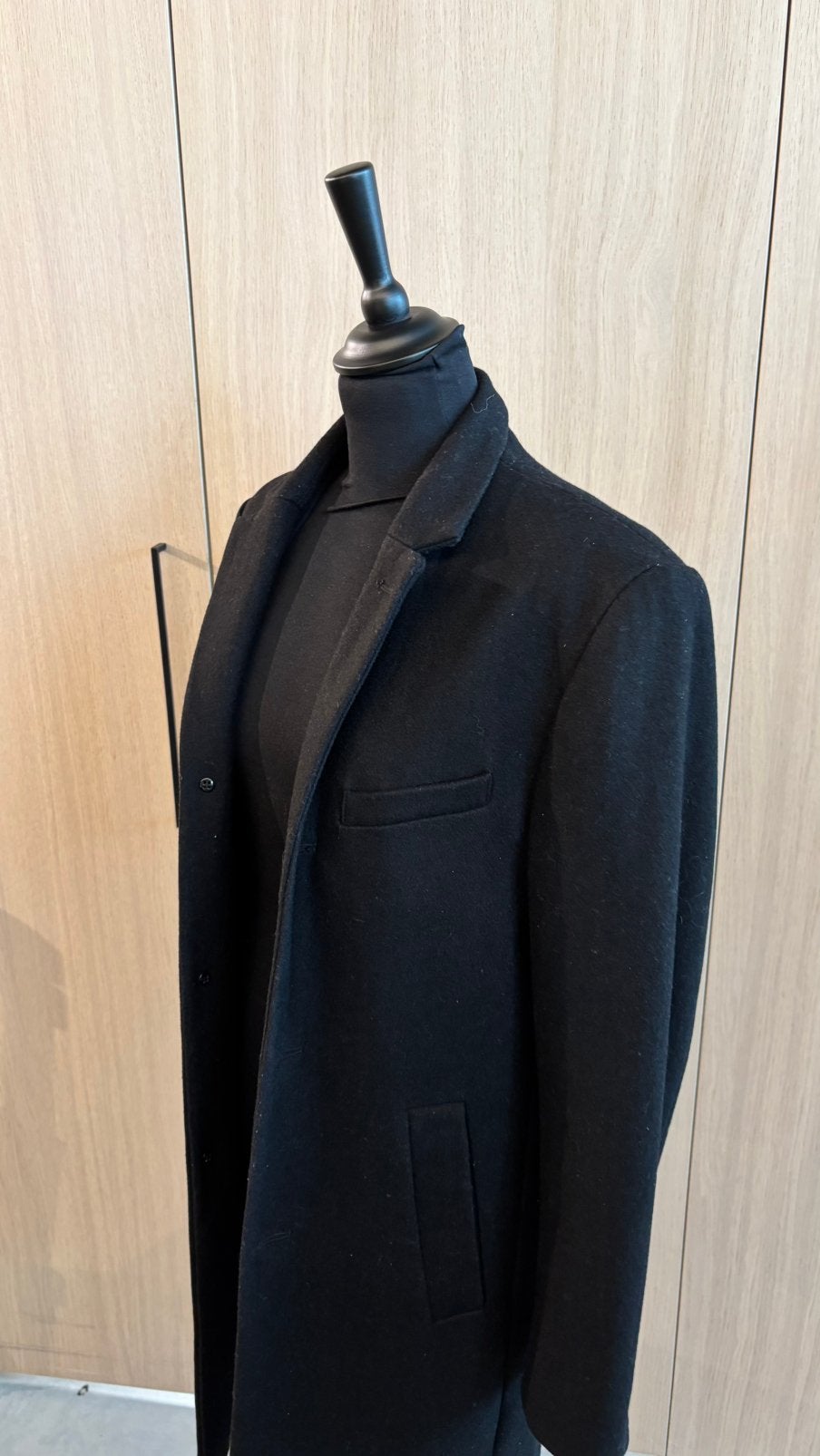 Veste comme neuve (46), Enlèvement, Comme neuf, Taille 46 (S) ou plus petite, Noir