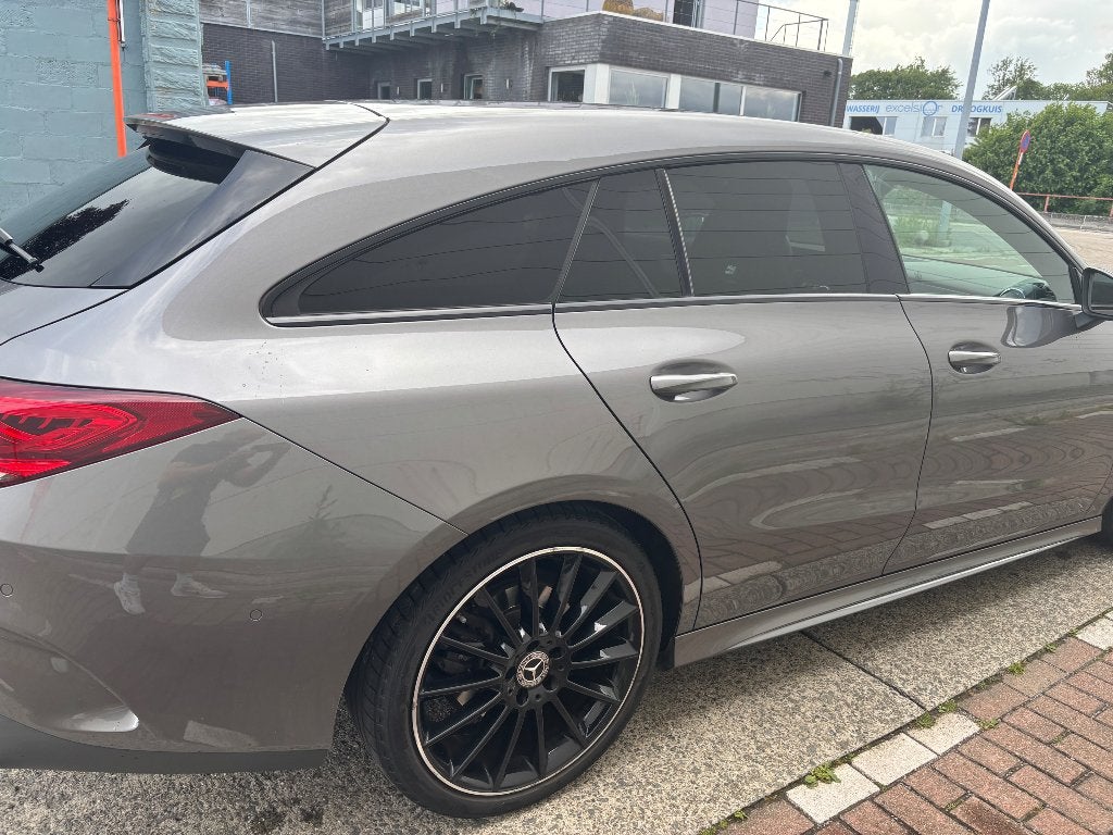 Mercedes Shooting brake 180 , AMG line night edition, Auto's, CLA, Lichtsensor, Leder, Break