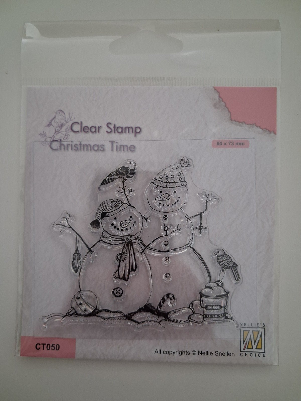 NIEUW !! Stempelset - Nellie's Choice - Christmas Time, Hobby en Vrije tijd, Stempelen, Ophalen