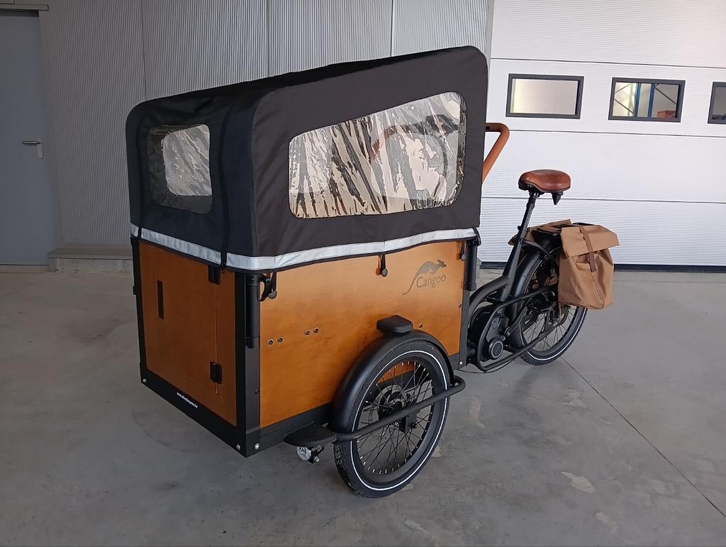 Bakfiets cangoo te koop, Enlèvement, Comme neuf, Électrique