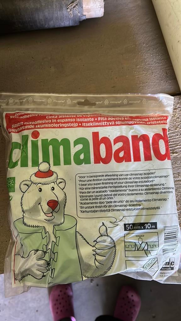 Bande adhésive moisse isolante, Doe-het-zelf en Bouw, Plinten en Afwerking, Ophalen of Verzenden