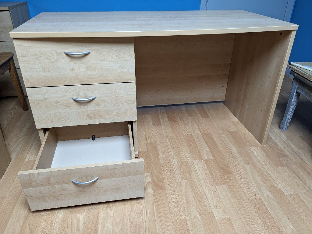 Bureau, Maison & Meubles, Enlèvement, Utilisé, Bureau-armoire combiné, Bois