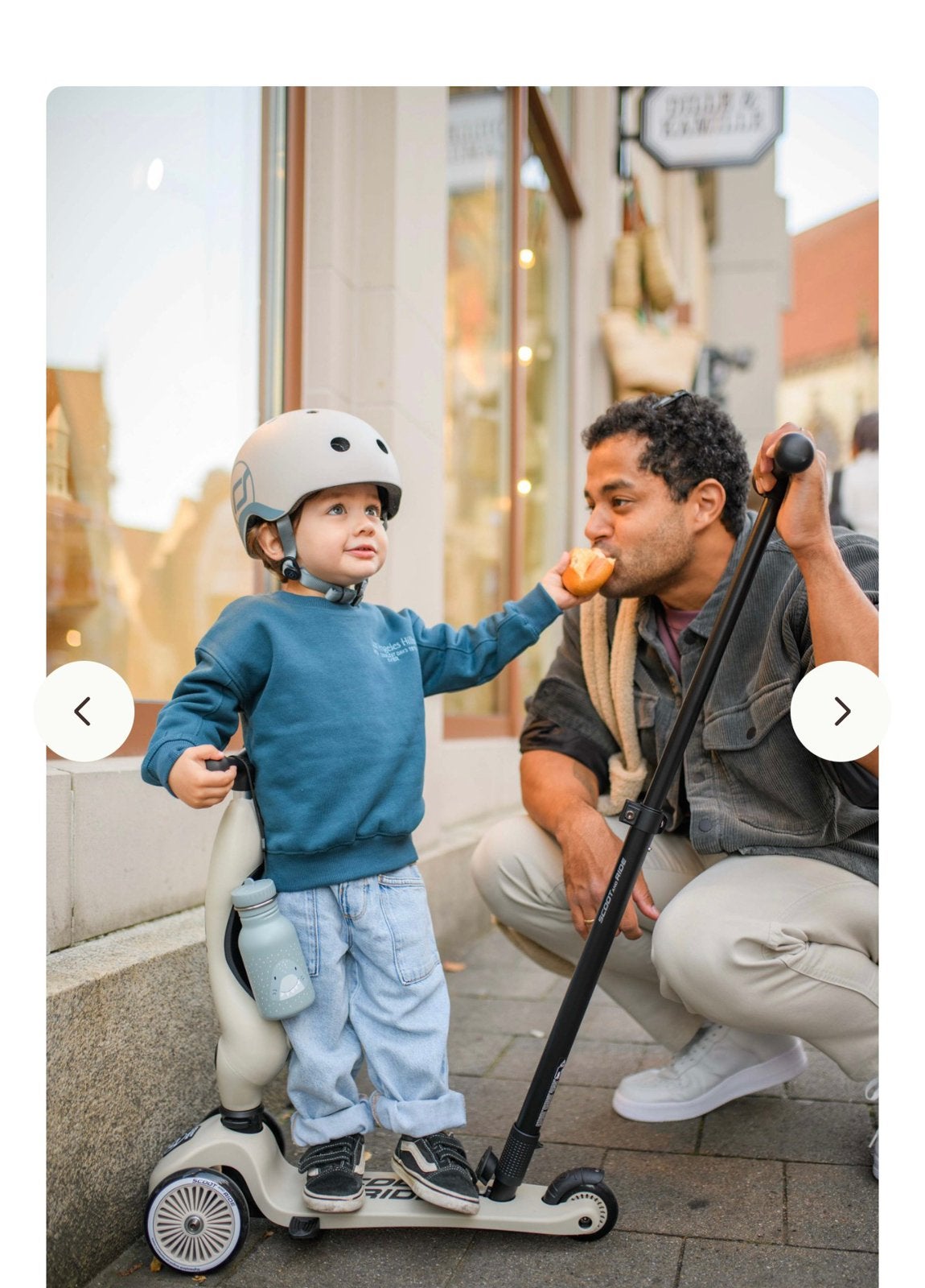 NIEUW - Scoot and ride met bijpassende helm, Ophalen, Loopfiets