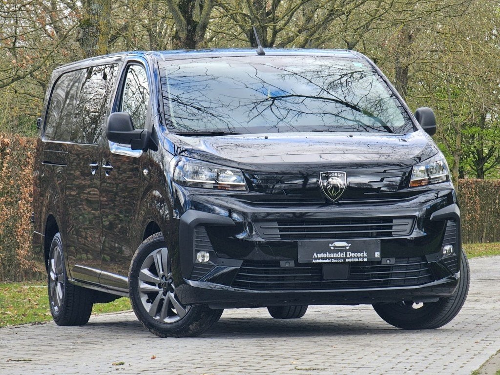 Peugeot expert dubbele cabine | 5zit | btw | DODE HOEK, Automaat, Stof, Zwart, Bedrijf