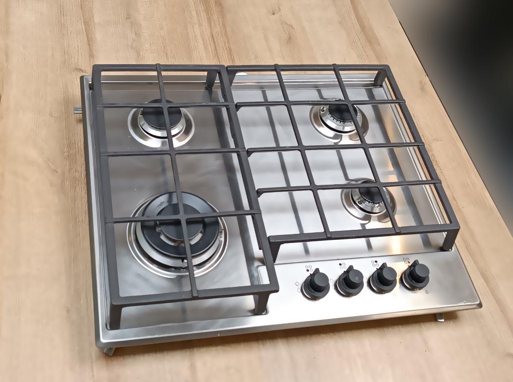 Plaque de cuisson NEUVE au GAZ (Acier inoxydable), Electroménager, Tables de cuisson, Neuf, Gaz, 4 zones de cuisson, Encastré