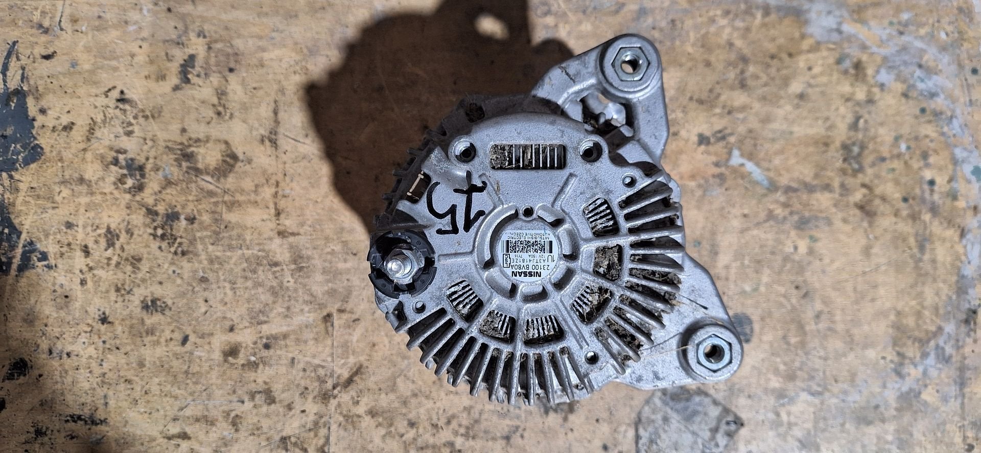 Nissan Dynamo Alternator Juke Pulsar 1.2 1.6 DIG-T 23100BV80, Auto-onderdelen, Gebruikt, -, -, Ophalen of Verzenden