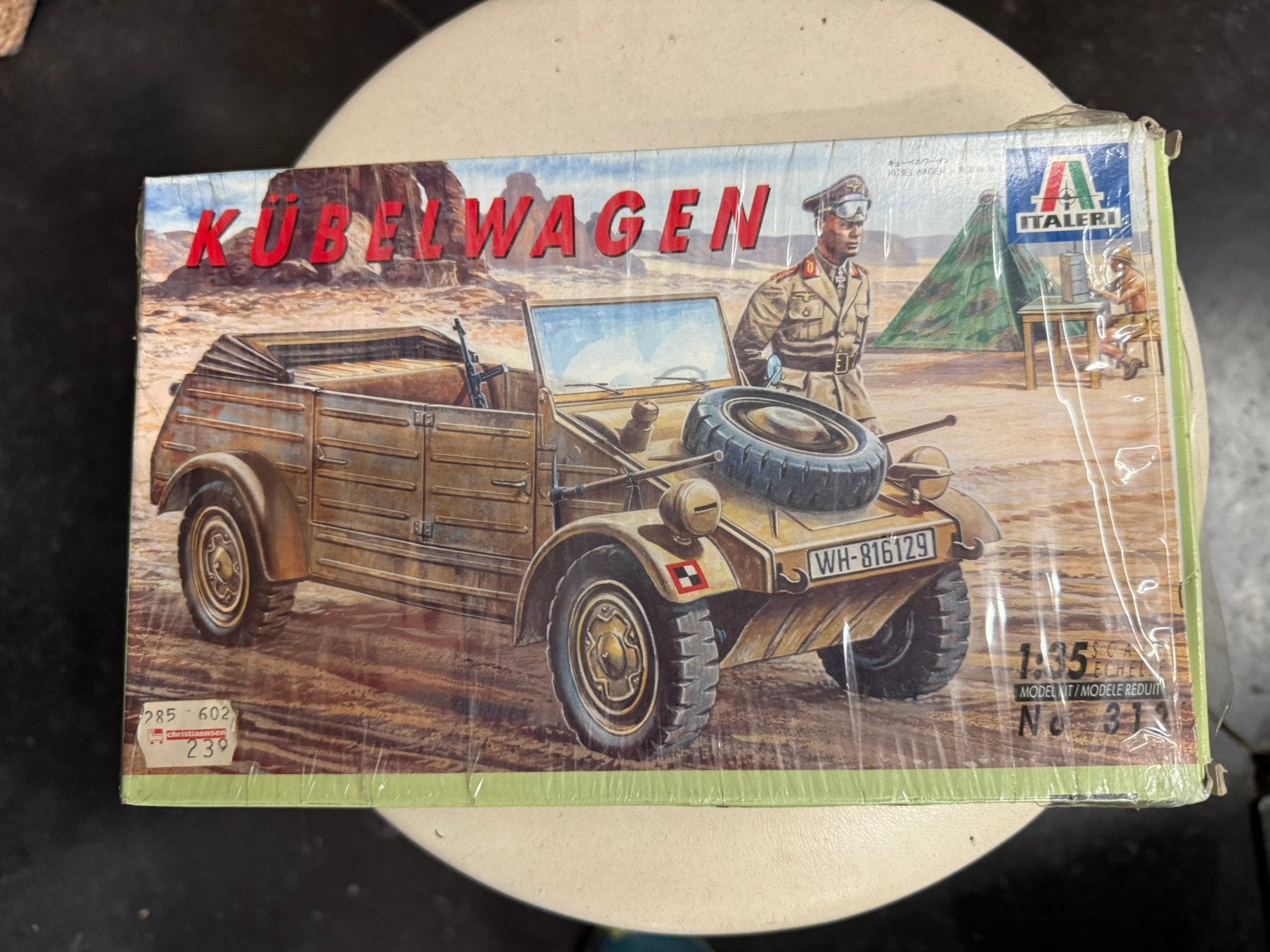 Wagon à moteur Type 82, Hobby & Loisirs créatifs, Modélisme | Voitures & Véhicules, Voiture, Comme neuf, 1:32 à 1:50, Italeri