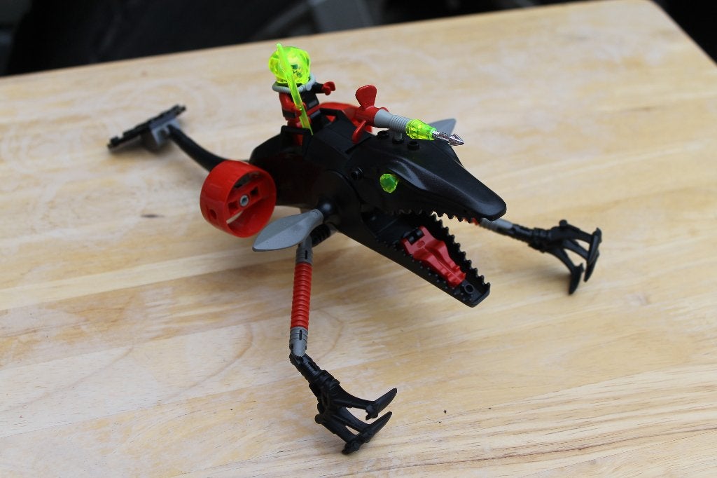 LEGO 4797 Ogel Mutant Killer Whale, Alpha Team, Gebruikt, Overige thema's, Lego, Ophalen of Verzenden
