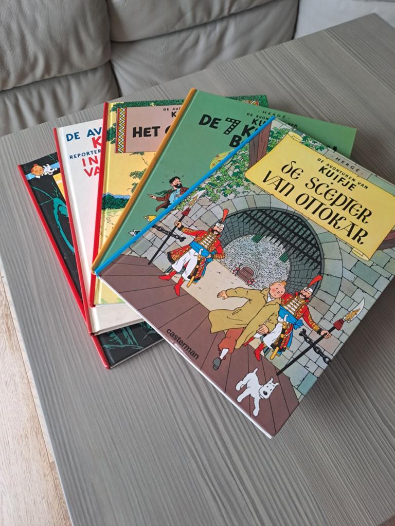 Hardcovers Kuifje, Ophalen