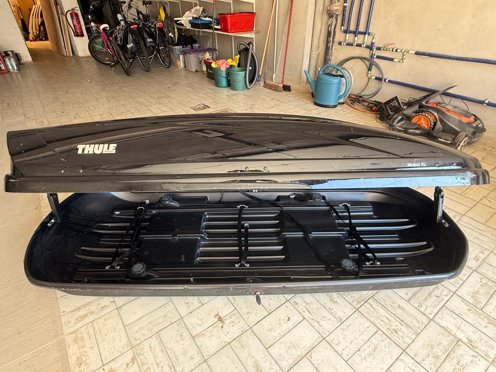 Thule Motion XL dakkoffer 460L zwart – met sleutel, Auto diversen, Ophalen, Zo goed als nieuw