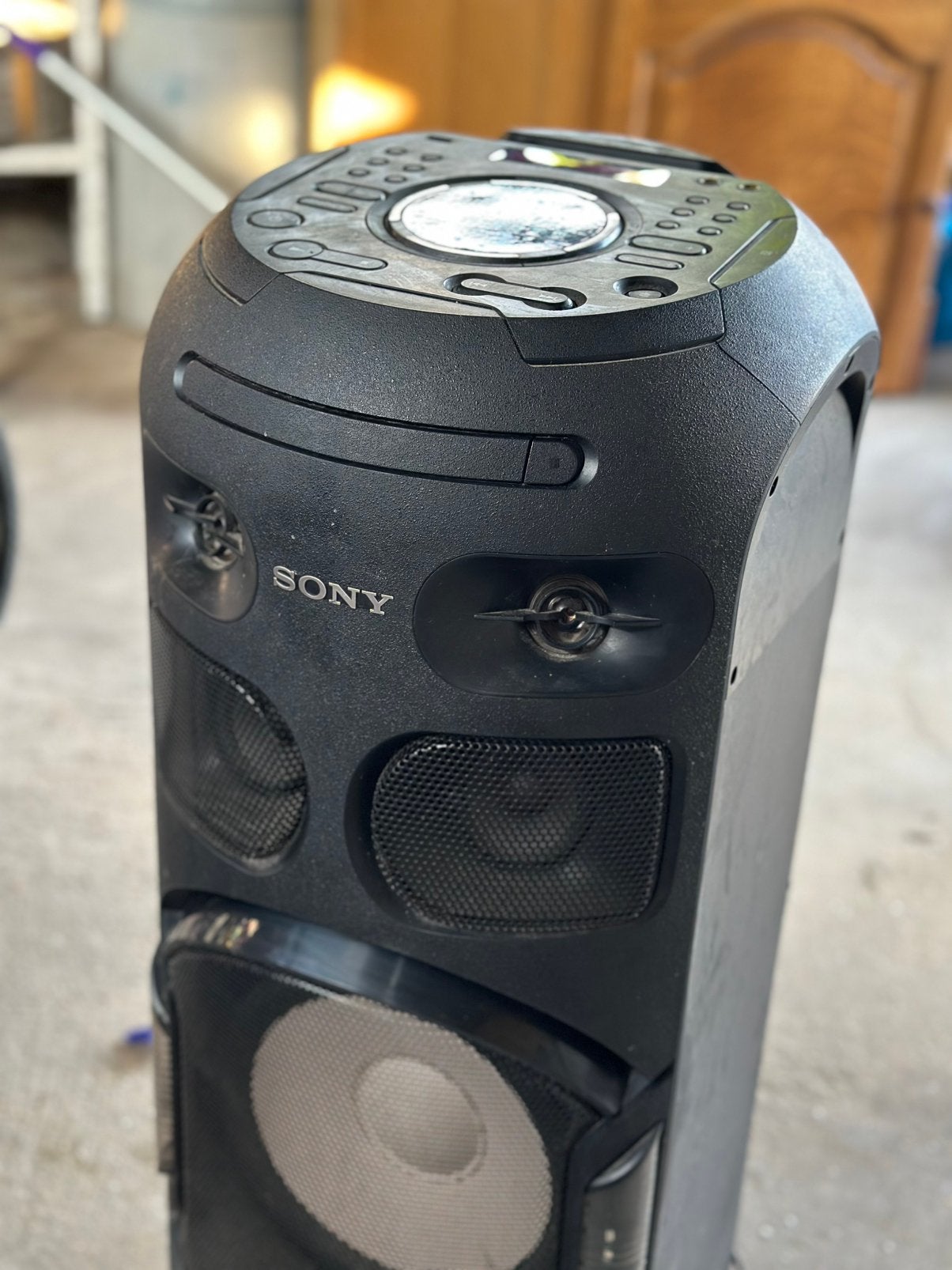 Sony MHC-V7D — Haut-parleur de fête puissant, Enlèvement, Comme neuf, Haut-parleur(s)