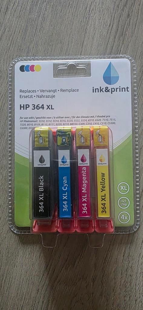 Cartouches d'encre HP 364 XL, Enlèvement ou Envoi, Neuf, Cartridge, Huismerk