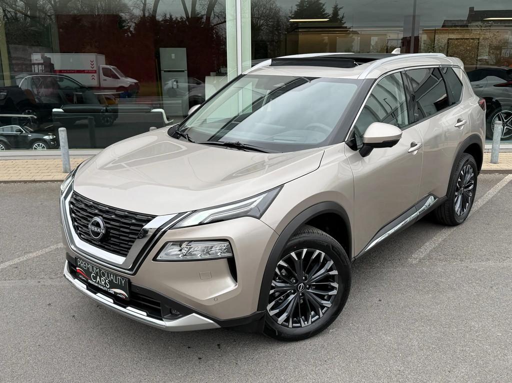 Nissan X-Trail TEKNA / PANO / SIÈGES CHAUFFANTS / CUIR / CA, Autos, Cuir, Euro 6, Entreprise, Carnet d'entretien