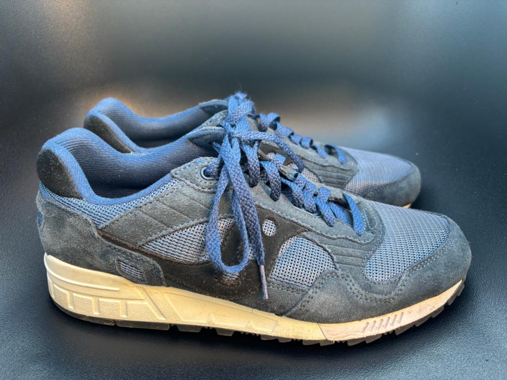 Sneakers Saucony Shadow 5000 maat 44, Enlèvement, Porté, Bleu, Baskets