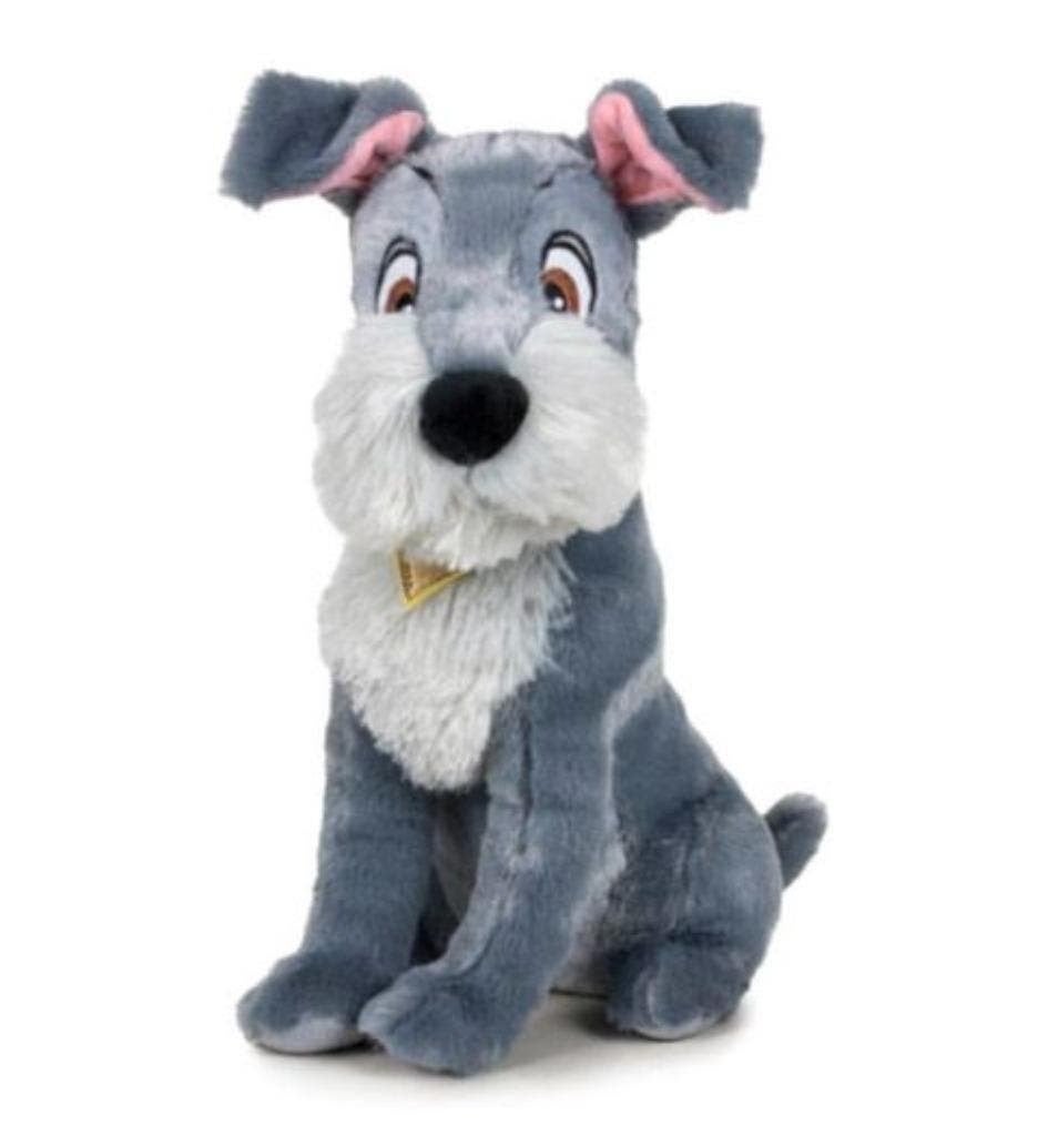 Vagebond pluche Knuffel 30 cm - Disney Lady en de Vagebond, Disney, Disney, Grijs, Nieuw