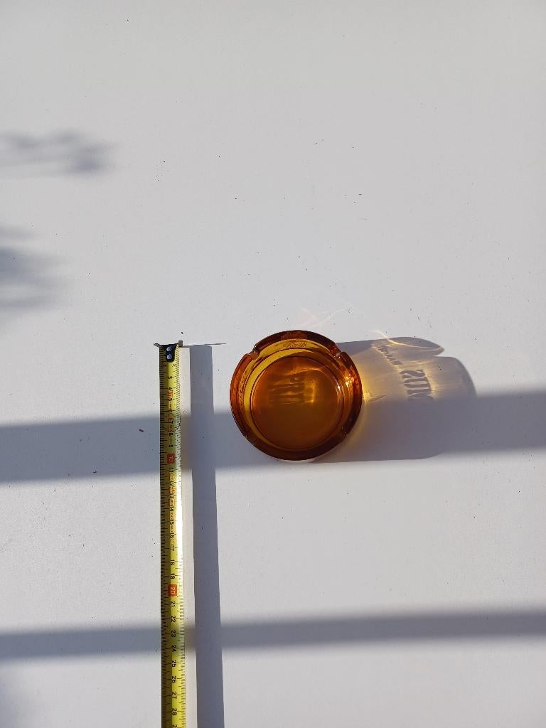 Vintage Glazen Asbak, Antiek en Kunst, Ophalen