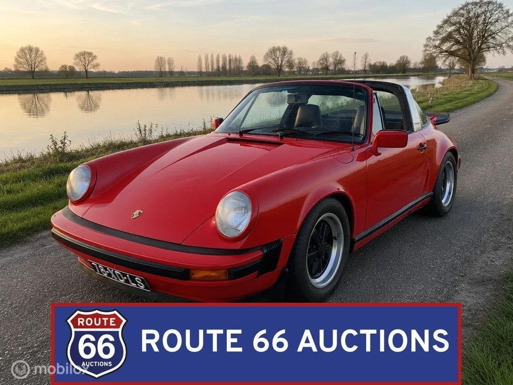 Porsche 911 Targa | 1974 | Route 66 Auctions, Autos, Achat, Entreprise, Boîte manuelle, Autre carrosserie