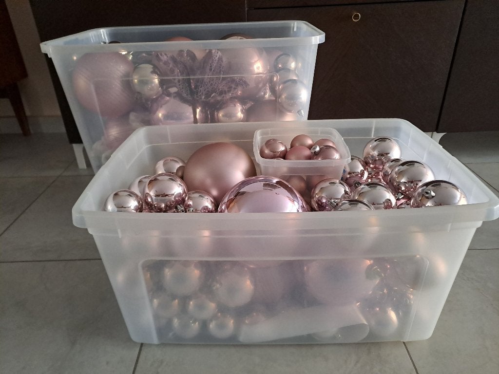 Kerstballen, Ophalen, Gebruikt