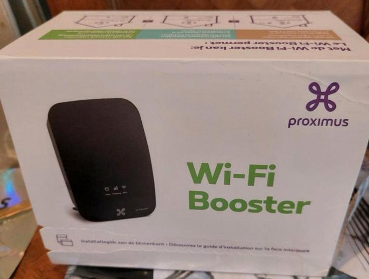 Wifi booster Proximus dernière génération fibre optique, Enlèvement ou Envoi, Comme neuf