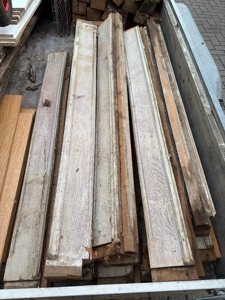 Eiken balken, Ophalen, Gebruikt, Minder dan 25 mm, Eiken