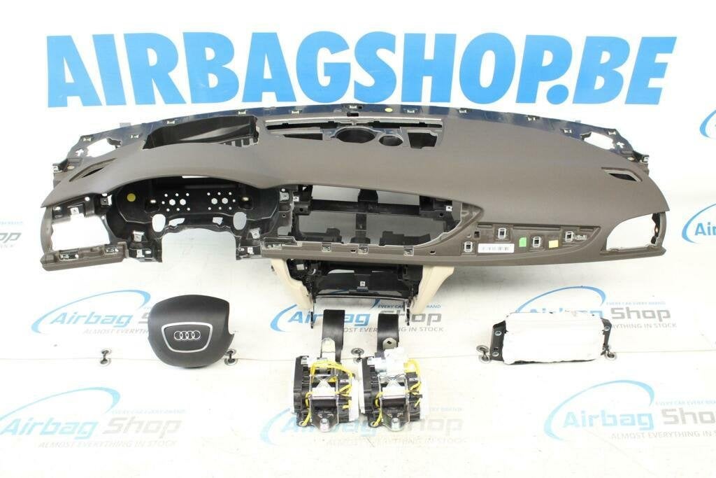 Airbag Dashboard HUD bruin grote gordels 4 spaak Audi A6 4G, Auto-onderdelen, Gebruikt, Ophalen of Verzenden