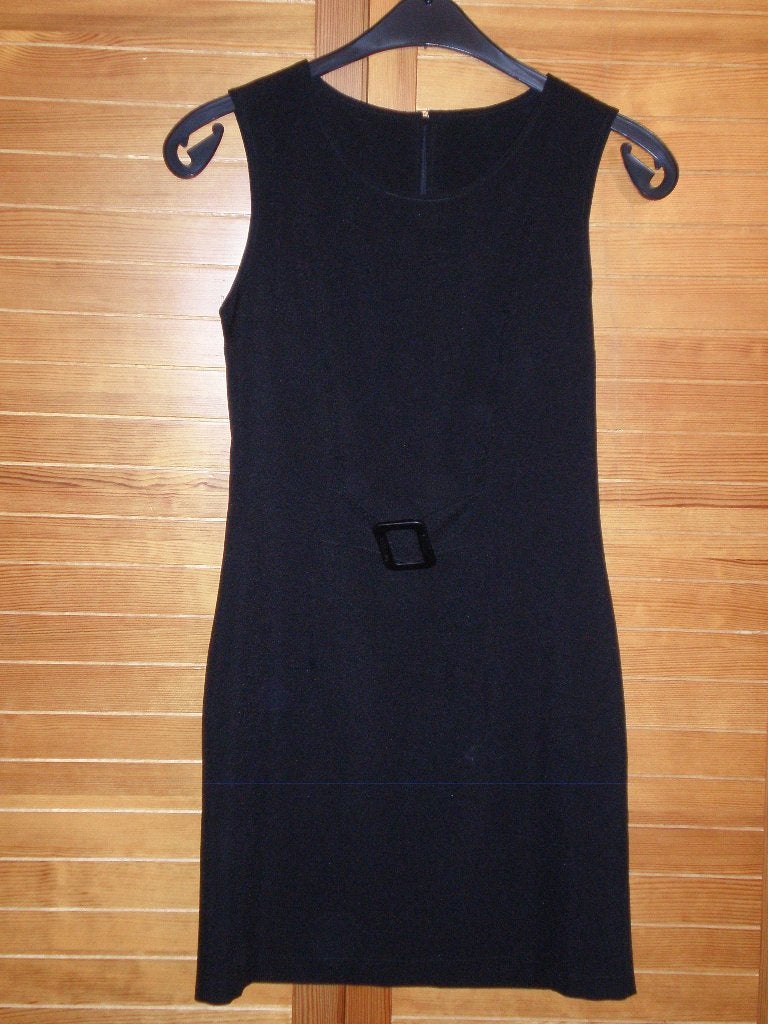 robe sans manches T36, Enlèvement ou Envoi, Comme neuf, Noir, Au-dessus du genou