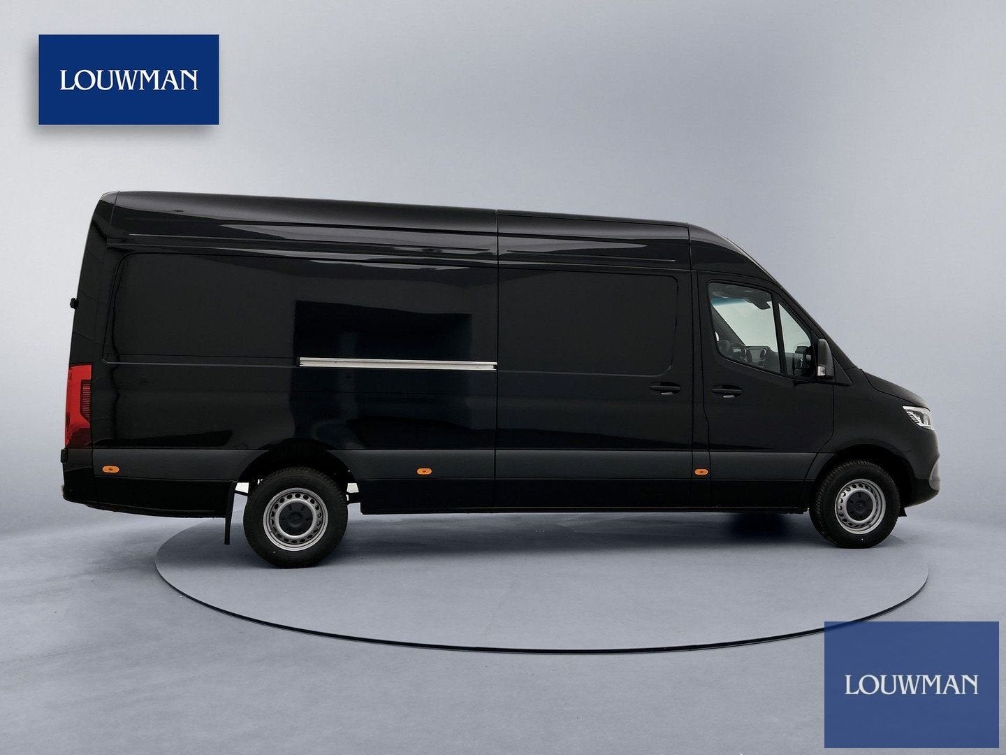 Mercedes-Benz Sprinter 317 1.9 CDI L3H2 3500 KG Trekgewicht, Automaat, Zwart, Bedrijf, Diesel