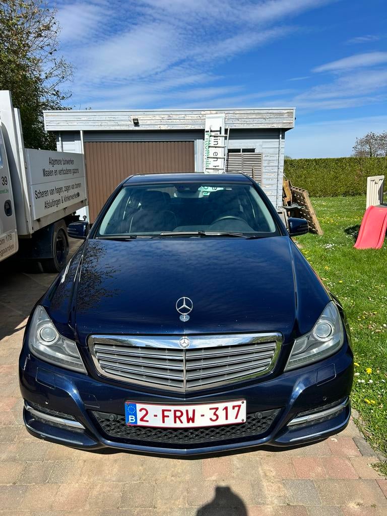 Mercedes Benz C klasse V6, Auto's, Automaat, Euro 5, 174 g/km, Blauw