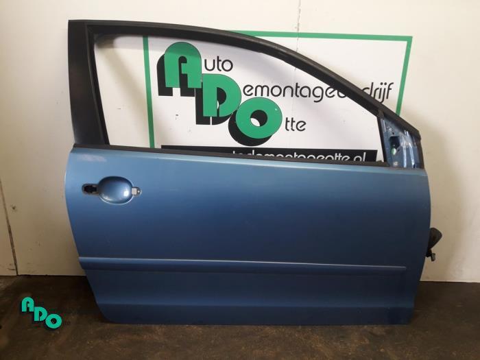 Portière 2portes droite d'un Volkswagen Polo (Polo 01-) (LA, Volkswagen, -, 3 mois de garantie, Utilisé