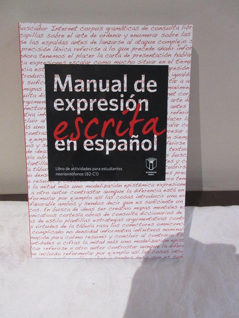 Manual de expresion escrita en espagnol libro neerlandofonos, Enlèvement
