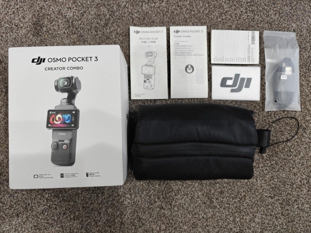 DJI Osmo Pocket 3 Creator Combo, Ophalen of Verzenden, Zo goed als nieuw