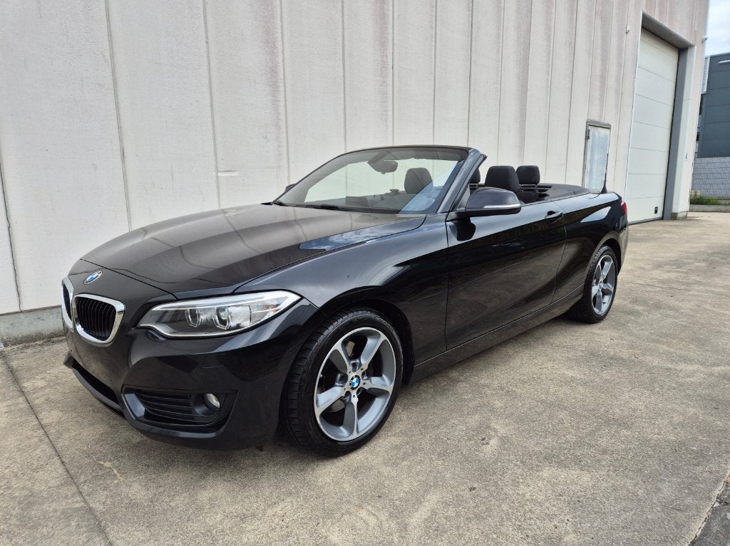 BMW 220iA Cabriolet Xenon Navi PDC, Auto's, BMW, 4 zetels, Achterwielaandrijving, 4 cilinders, Leder en Stof