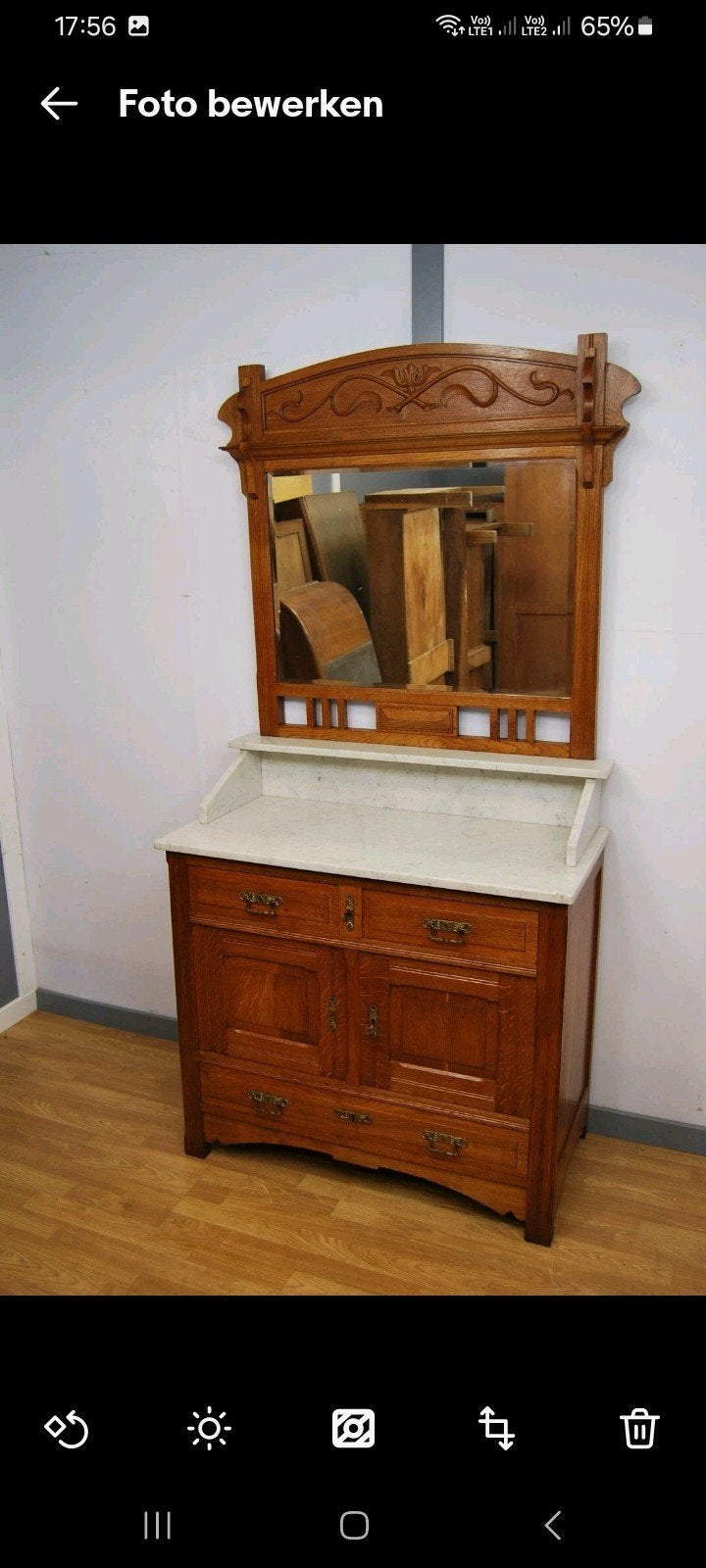 Art nouveau commode, Antiek en Kunst, Ophalen