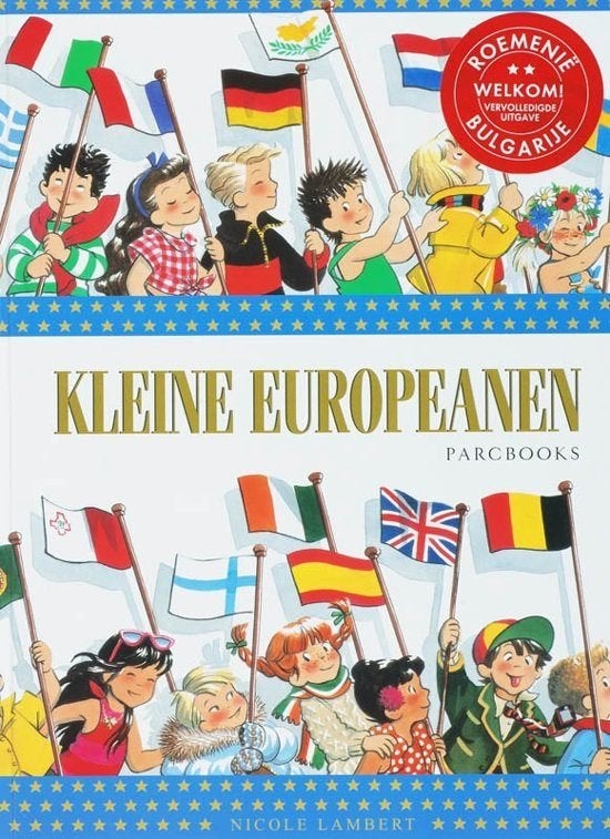 Prentenboek “Kleine Europeanen”, Boeken, Prentenboeken en Plaatjesalbums, Ophalen of Verzenden, Zo goed als nieuw, Prentenboek