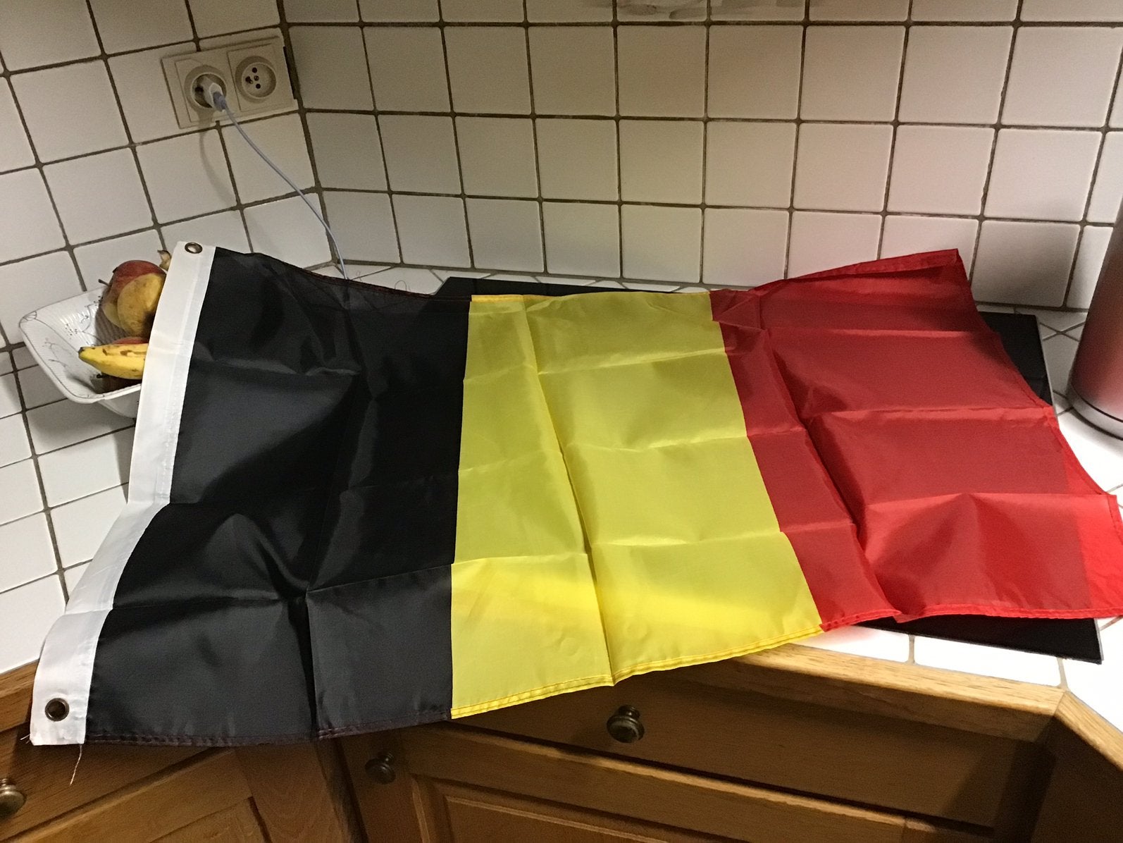 Belgische vlag 60 x 90 cm, Diversen, Ophalen of Verzenden, Nieuw