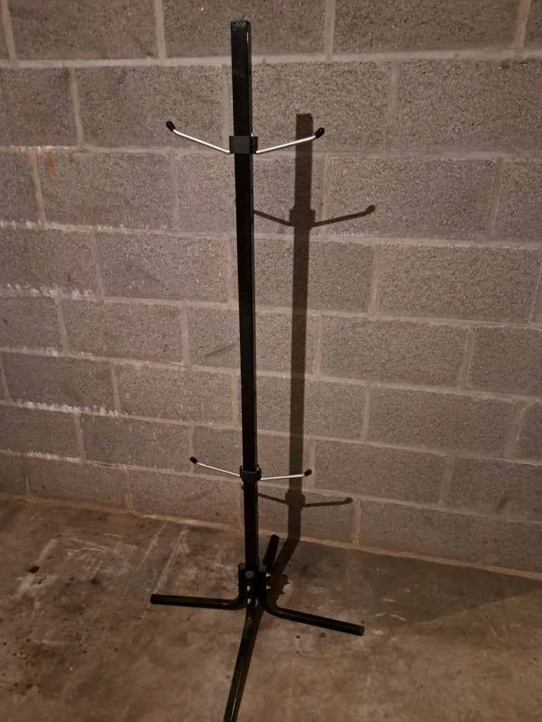 Bandenrek / bandenhouder voor 4 autobanden, Auto-onderdelen, Ophalen, Gebruikt, Winterbanden, Band(en)