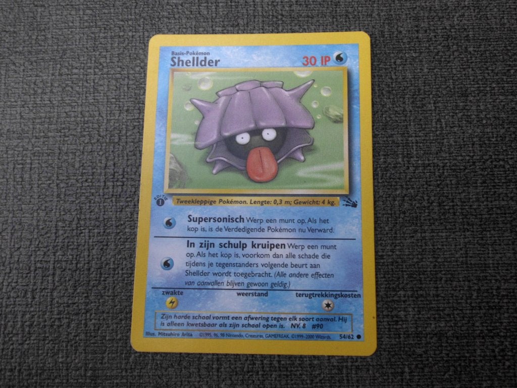 Shellder - eerste editie, Hobby en Vrije tijd, Verzenden, Zo goed als nieuw, Losse kaart
