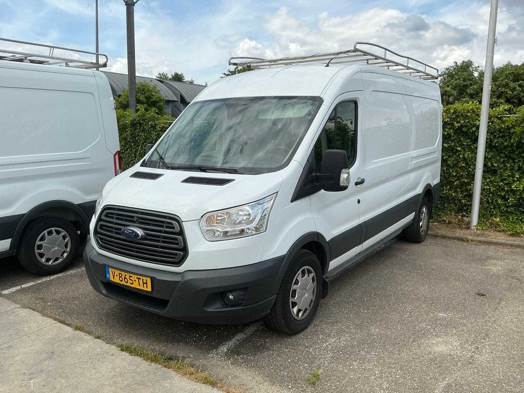 Ford - Transit - 350 2.0 TDCI L3H2 Tr - Van, Auto's, Bestelwagens en Lichte vracht, Bedrijf, Ford, Diesel, Euro 6, Gebruikt