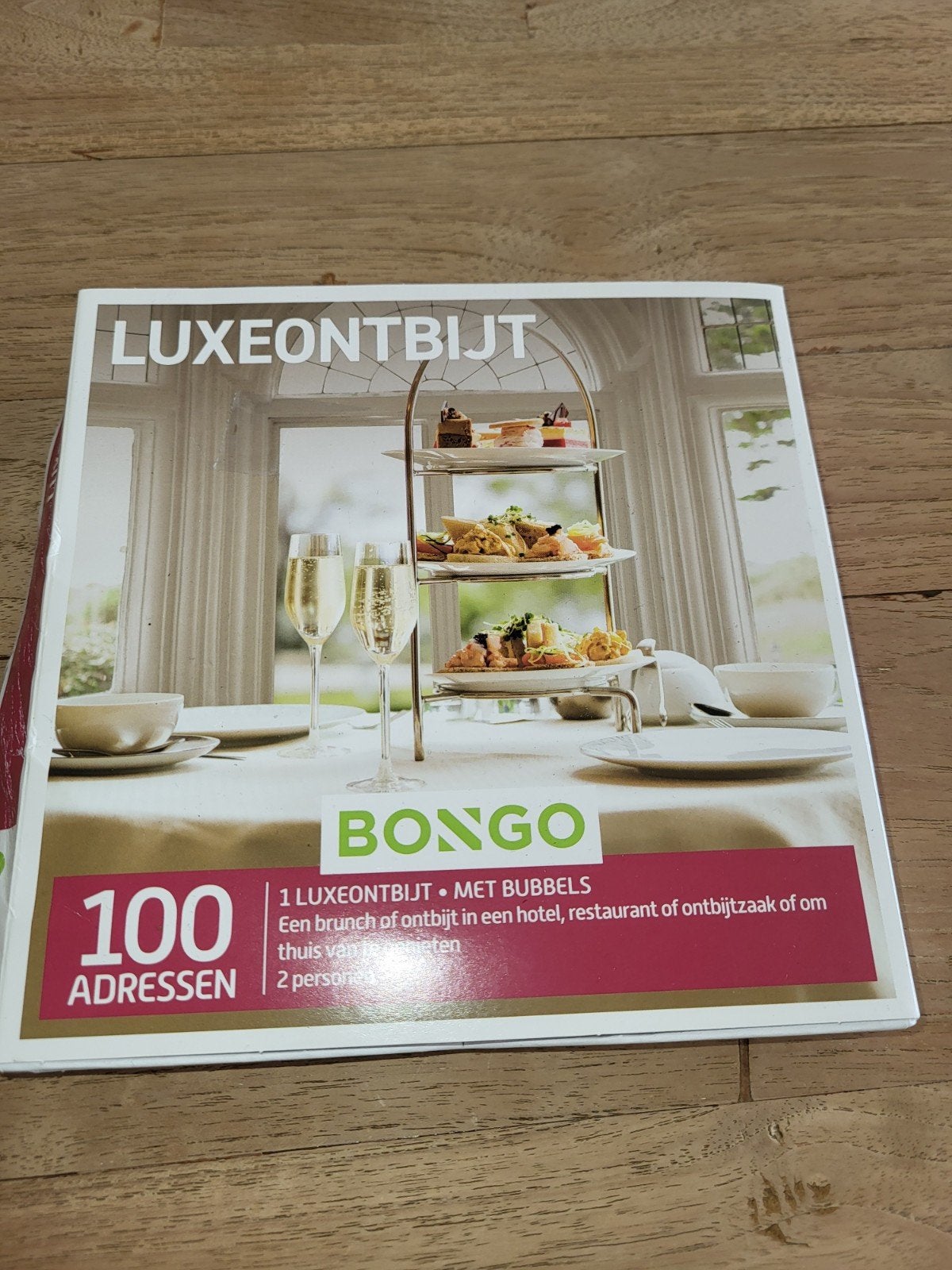 bongo luxe ontbijt, Twee personen, Cadeaubon, Overige typen