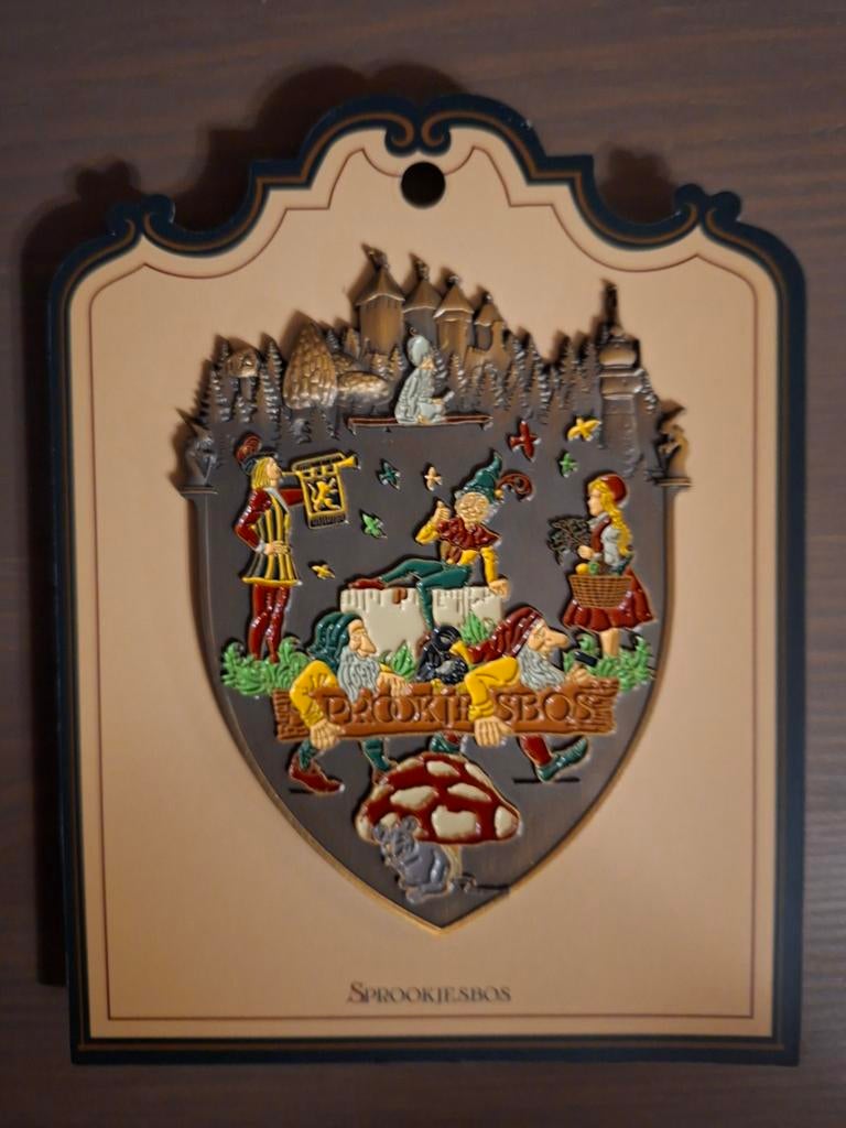 🎯Efteling Grote Luxe Sprookjesbos Pin heks kabouter 👌, Ophalen of Verzenden