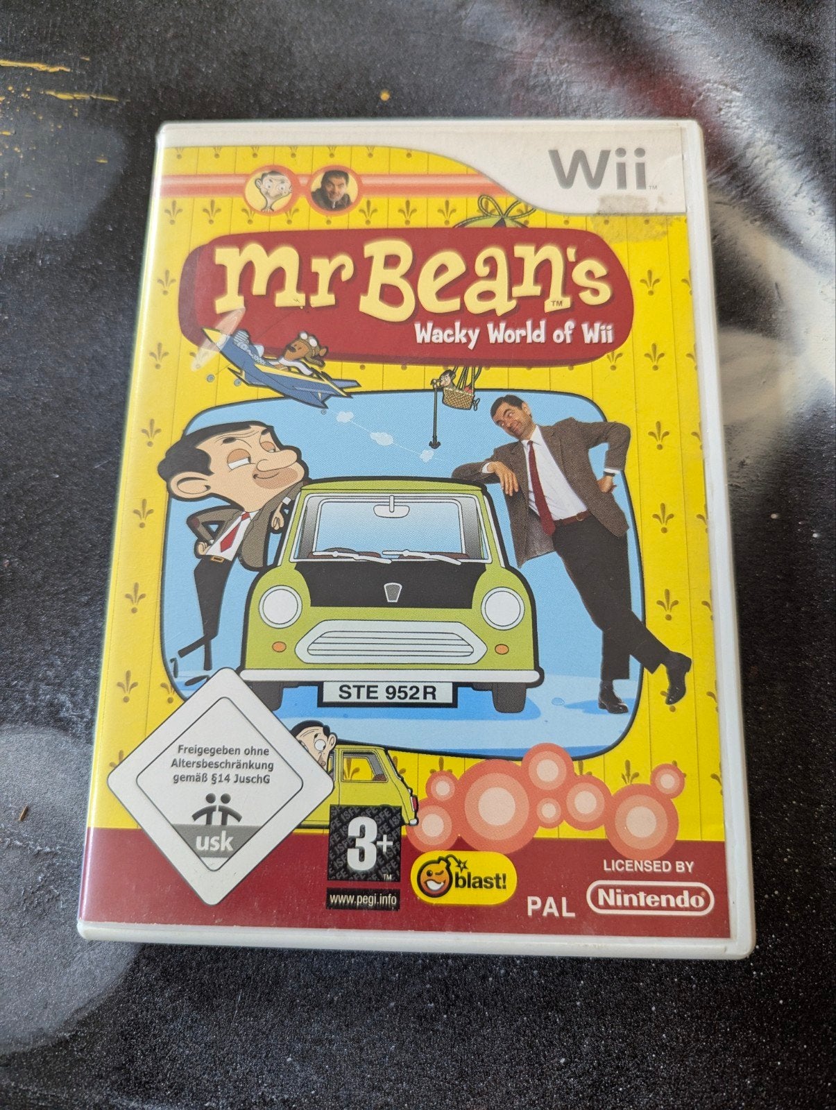 MR beans wacky world of Wii zeldzaam, Ophalen, Zo goed als nieuw