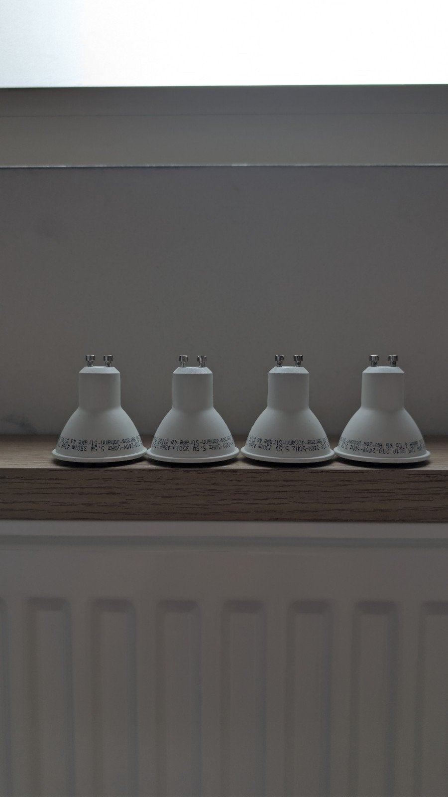 4x ledspots B.K. licht, Huis en Inrichting, Lampen | Spots, Overige typen, Ophalen of Verzenden, Zo goed als nieuw, LED