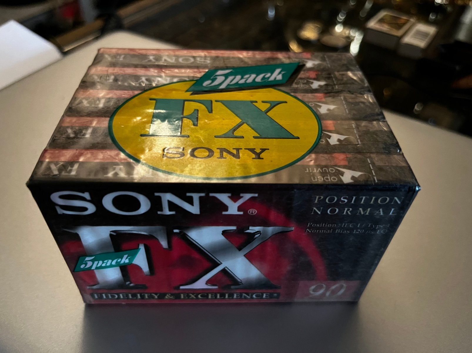 Vijf audio cassettes Sony, Audio, Tv en Foto, Overige Audio, Tv en Foto, Ophalen of Verzenden, Nieuw