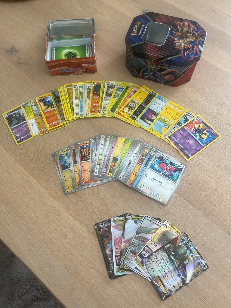 Pokemon kaarten, Enlèvement, Comme neuf, Plusieurs cartes, Foil