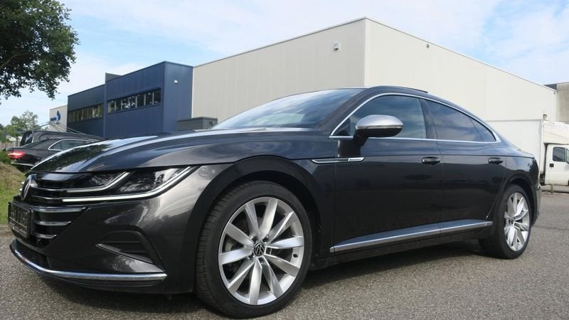 Volkswagen Arteon 140kW 25000km 2022, Autos, Cuir, Argent ou Gris, Euro 6, Entreprise