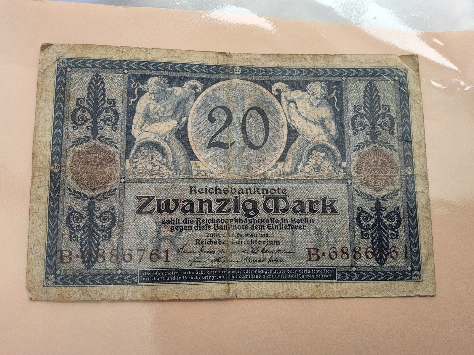 Oud biljet (15), Postzegels en Munten, Ophalen of Verzenden